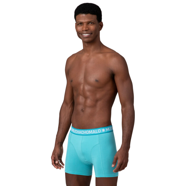 Muchachomalo Heren 2-pack boxershorts effen SOLID1010-616 large