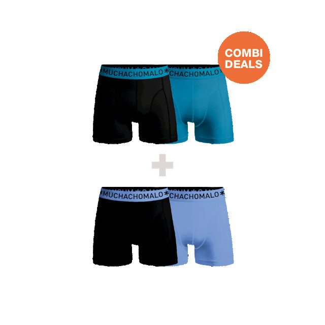 Muchachomalo Heren 2+2-pack boxershorts print CDOUTLT94-95 large