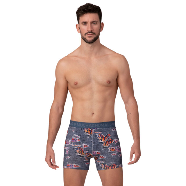 Muchachomalo Heren 2+2-pack boxershorts print CDOUTLT82-83 large