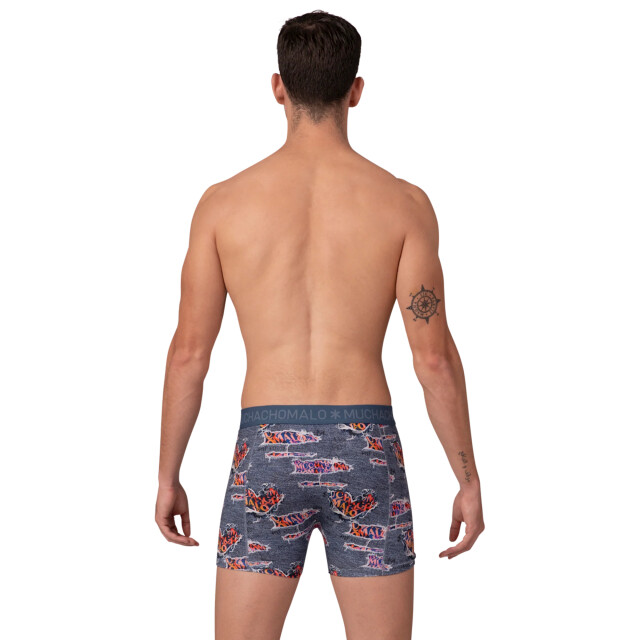 Muchachomalo Heren 2+2-pack boxershorts print CDOUTLT82-83 large