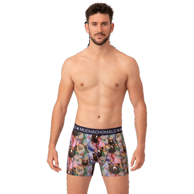 Muchachomalo Heren 2+2-pack boxershorts print CDOUTLT76-77 large