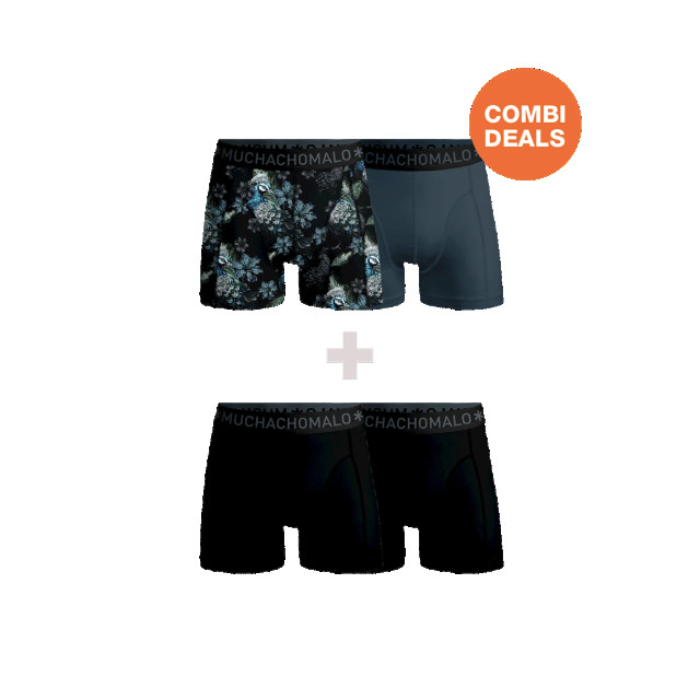 Muchachomalo Heren 2+2-pack boxershorts print CDOUTLT103-104 large