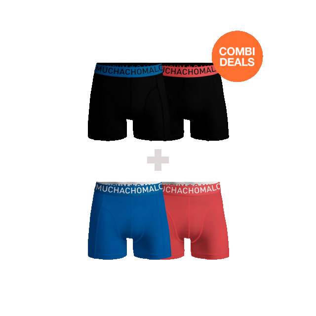 Muchachomalo Heren 2+2-pack boxershorts CDLCSOLID102-103 large