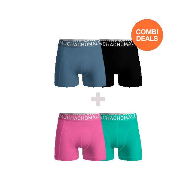 Muchachomalo Heren 2+2-pack boxershorts CDLCSOLID104-105 large