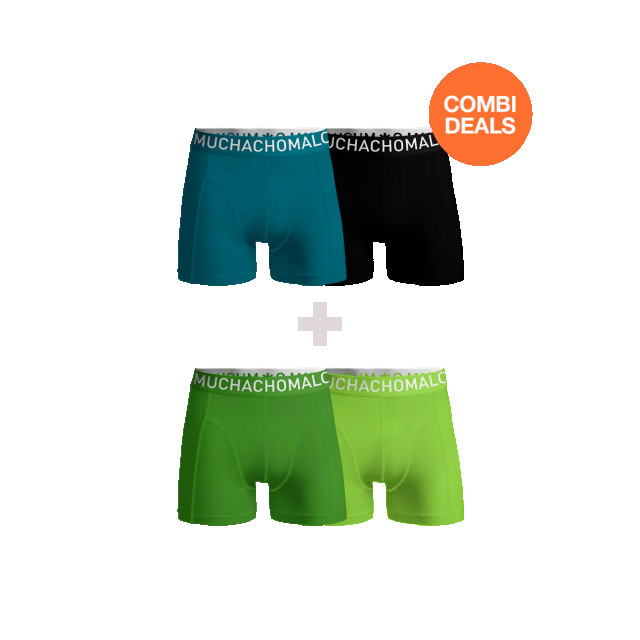 Muchachomalo Heren 2+2-pack boxershorts CDLCSOLID106-107 large