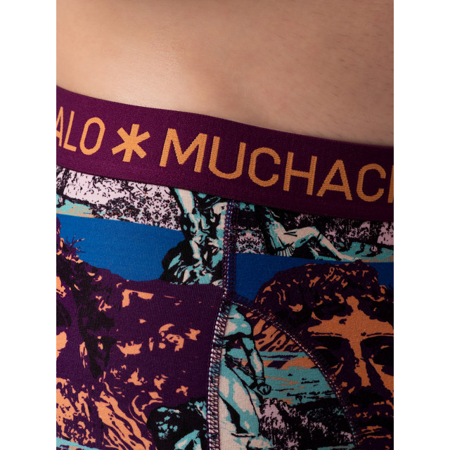 Muchachomalo Heren 10-pack boxershorts print/effen U-REMIX1010-01 large