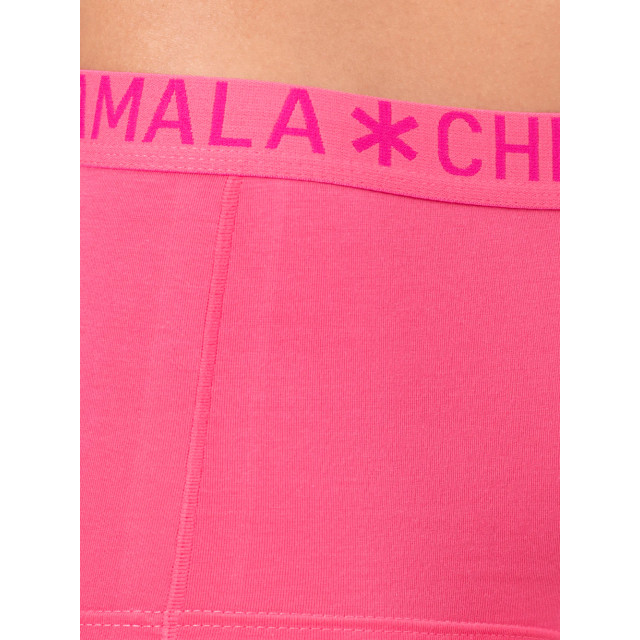 Muchachomalo Dames 2-pack boxershorts effen SOLID1215-24 large