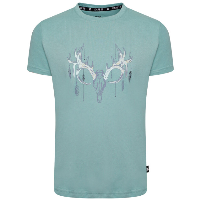 Dare2b Kinderen/kinderen go beyond stag t-shirt UTRG10563_aquasplash large