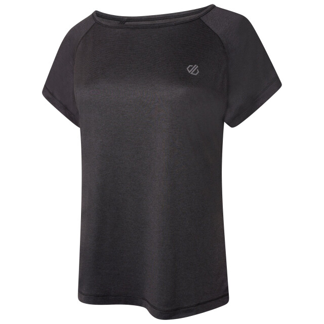 Dare2b Dames deftly marl workout t-shirt UTRG10525_black large