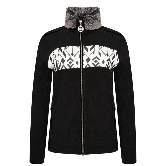 Dare2b Dames engross ii sweatshirt met volledige rits UTRG10345_black large