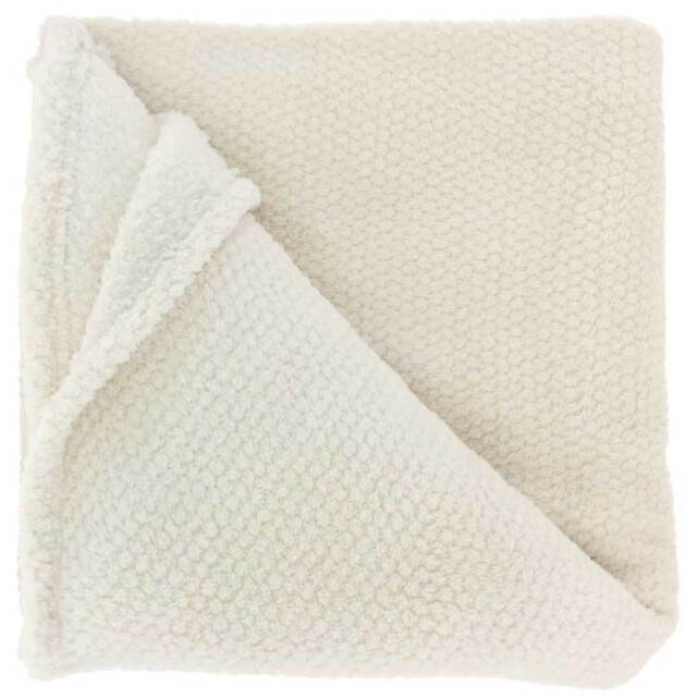Unique Living plaid sep 150x200cm dove white 2650166 large
