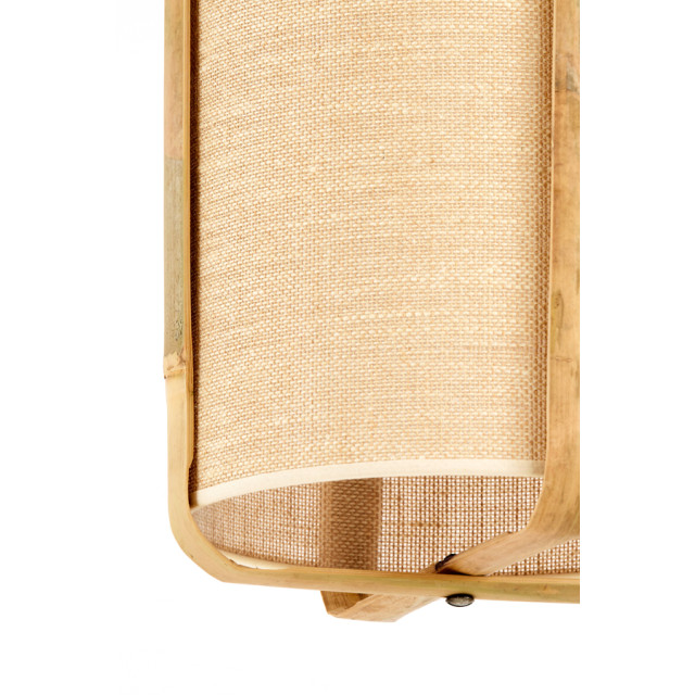 Light & Living hanglamp Ø32x60 cm sendai zand+bamboe naturel 2882771 large