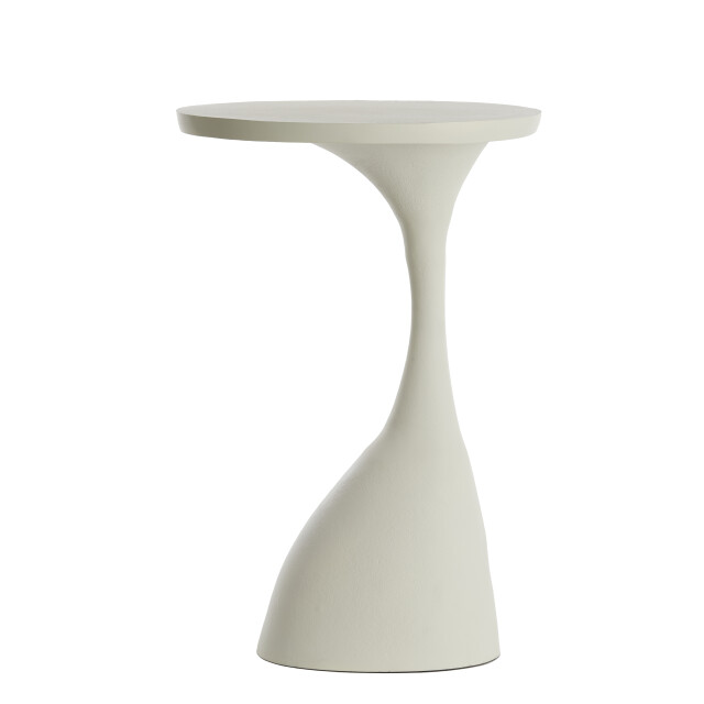 Light & Living bijzettafel 40x33x55 cm macau mat crème 2883107 large