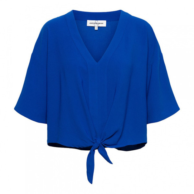 &Co Woman &co women blouse kaia cobalt Kaia - Cobalt large