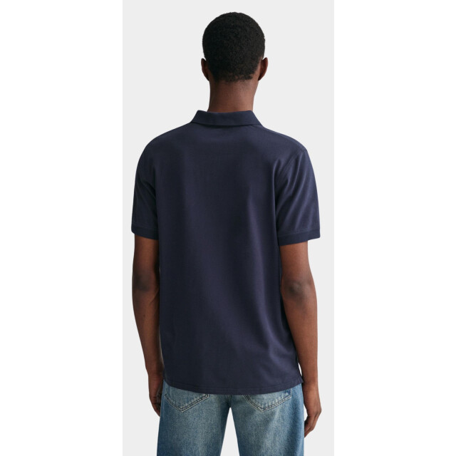 Gant Polo korte mouw contrast pique ss rugger 2062026/433 181305 large