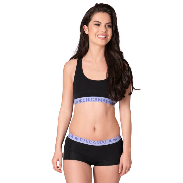 Muchachomalo Dames 1-pack racerback effen SOLID1220-40 large