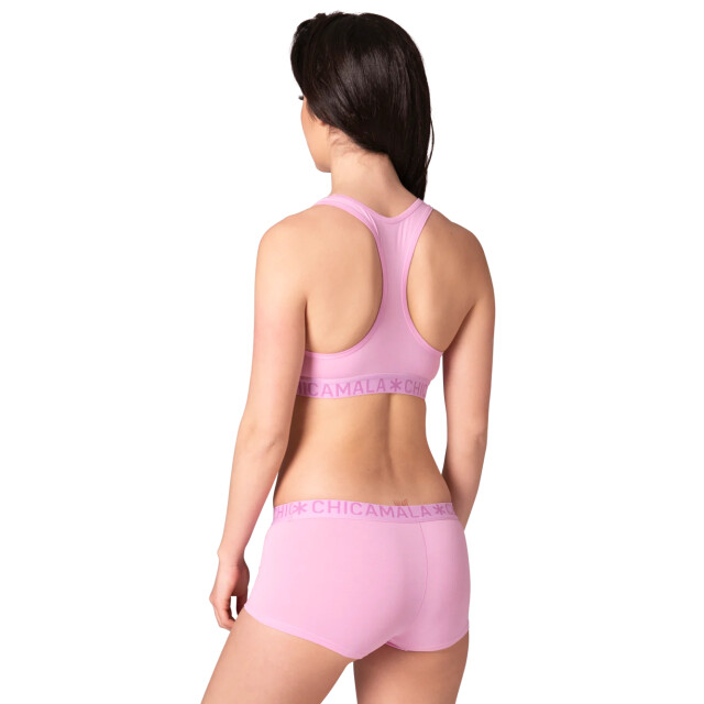 Muchachomalo Dames 2-pack boxershorts effen SOLID1215-28 large