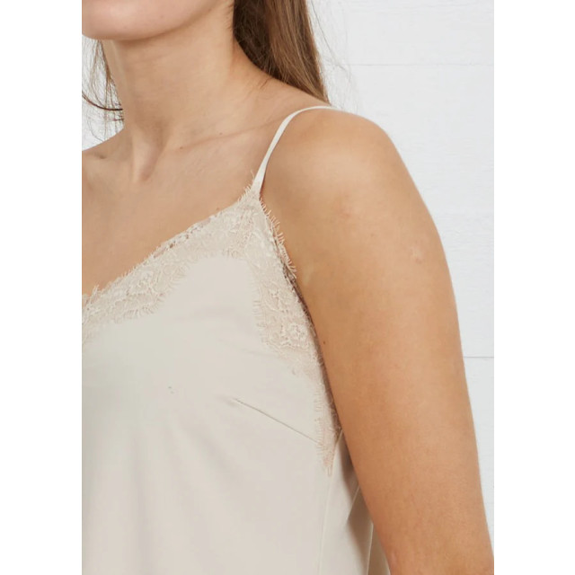 Coster Copenhagen Nude lace top met kant Nude Lace top met kant  large