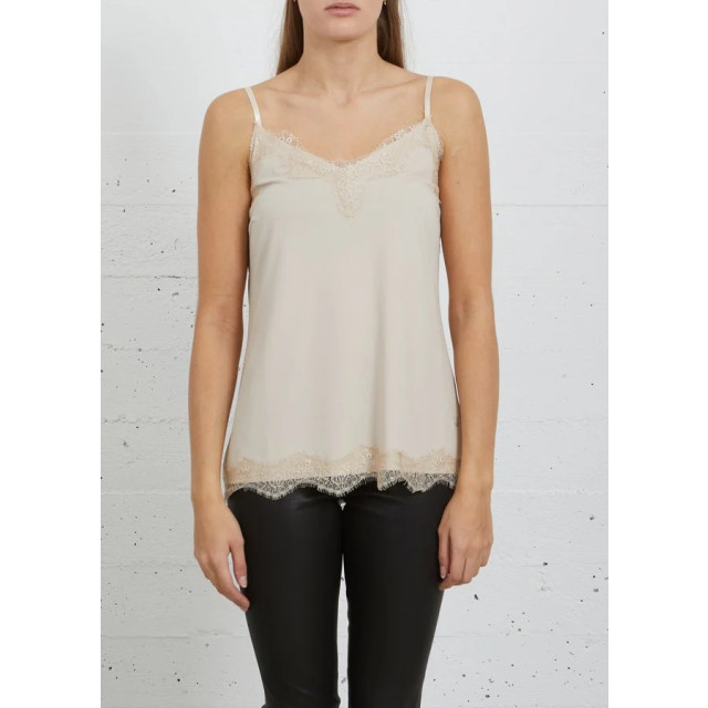 Coster Copenhagen Nude lace top met kant Nude Lace top met kant  large