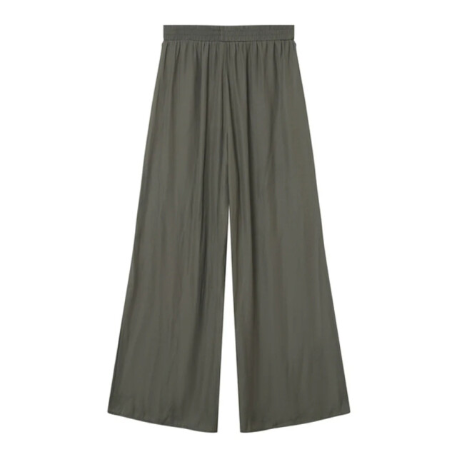 Grace & Mila Kaki satijnlook wijde pantalon matcha 8697958072648 large