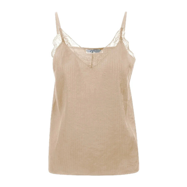 Coster Copenhagen Nude top met kant luna Nude top met kant Luna  large