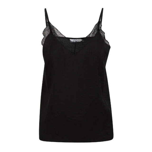 Coster Copenhagen Top met kant luna Zwarte top met kant Luna  large