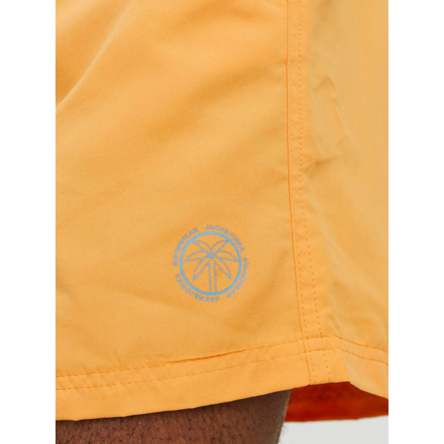 Jack & Jones Heren zwemshorts jpstfiji effen 12225961-Oranje large