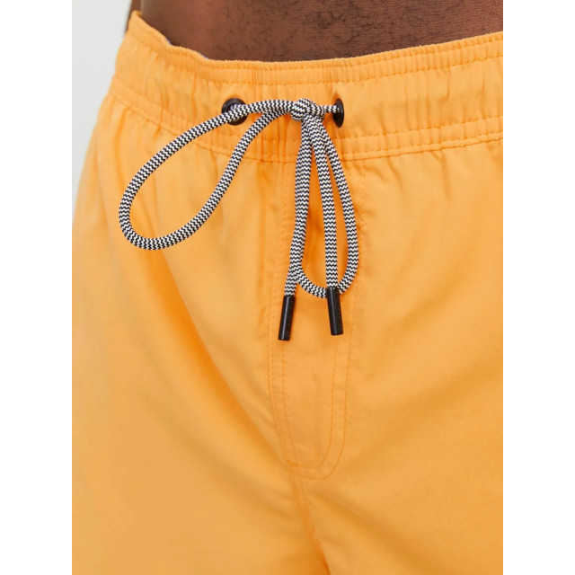 Jack & Jones Heren zwemshorts jpstfiji effen 12225961-Oranje large