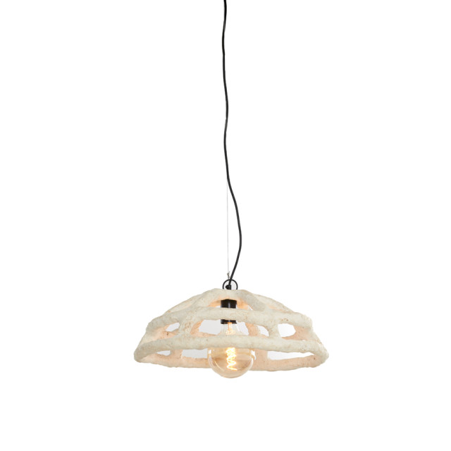 Light & Living hanglamp Ø52x24 cm porila crème 2882911 large