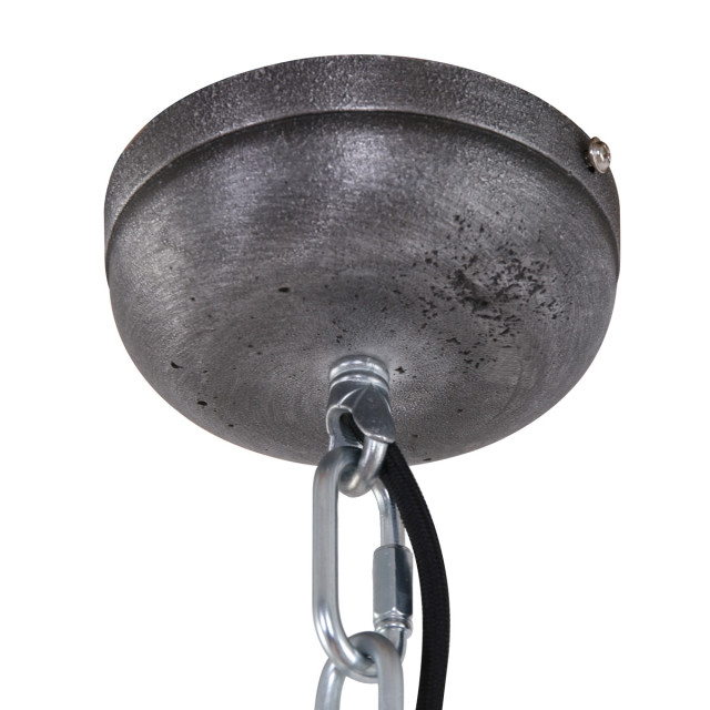 Steinhauer Grote ronde hanglamp bikkel grijs 2600510 large