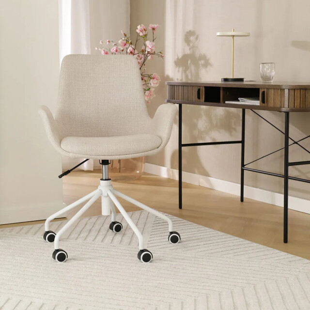 Nolon Nout-eef bureaustoel wit onderstel 2794710 large