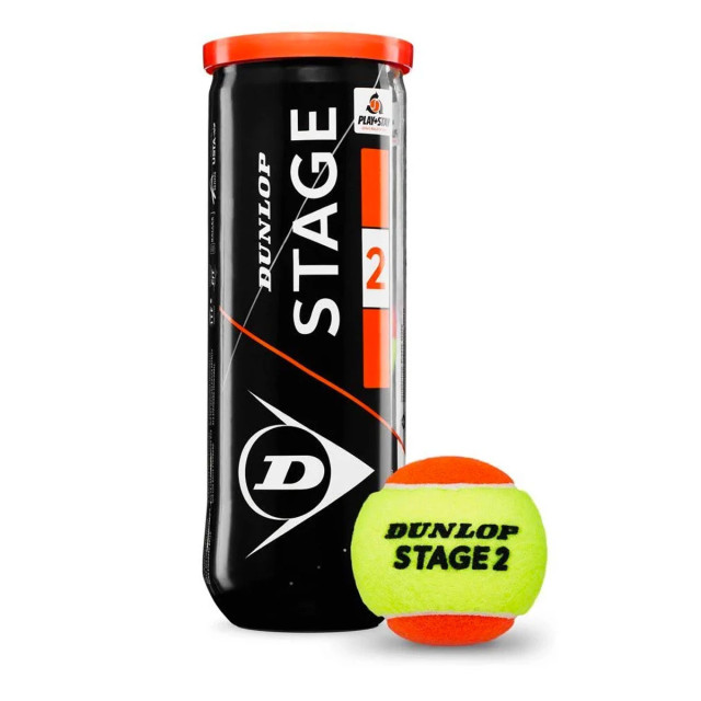 Dunlop Stage 2 orange tennisbal 3 stuks 7402-55-1 large