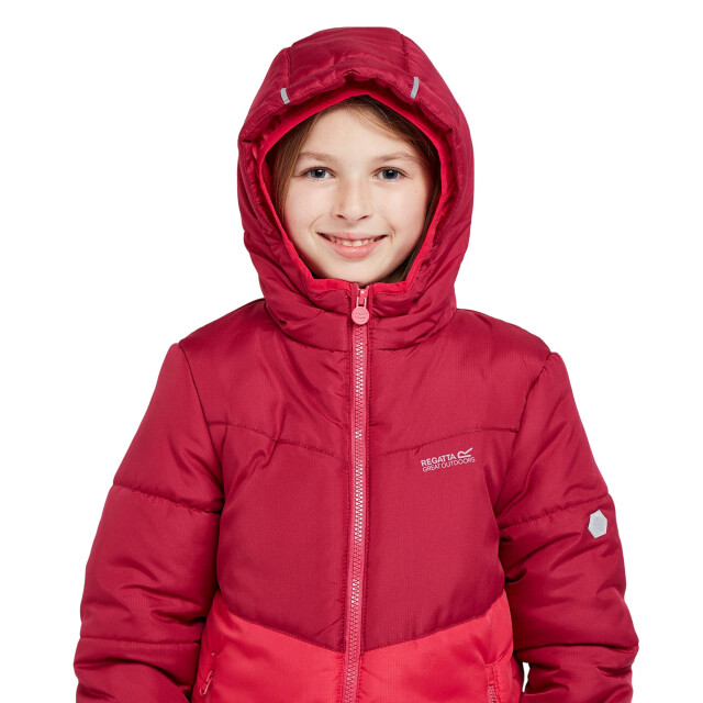 Regatta Lofthouse vi geïsoleerde gewatteerde jas voor kinderen/kinderen UTRG10476_berrypinkpinkpotion large