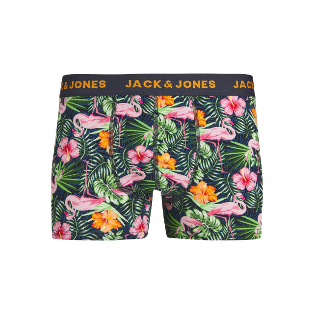 Jack & Jones Plus size heren boxershorts trunks jacpink flamingoprint 5-pack 12261442 large