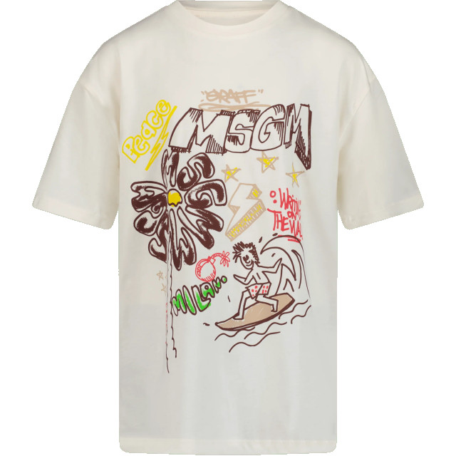 Msgm Kinder t-shirt <p>S4MSJBTH29013SS24</p><p>katoenent-shirt large