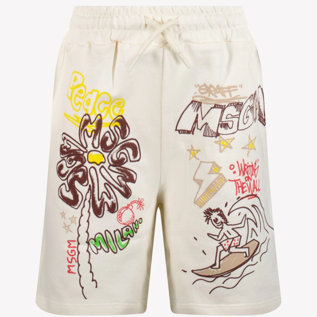 Msgm Kinder shorts <p>S4MSJBBE272CREMAAW24</p><p>Katoenen large