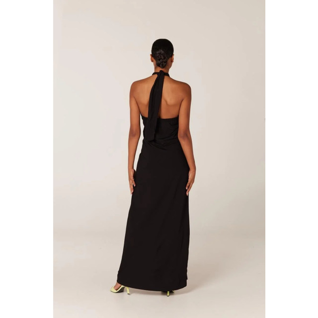 Jansen Amsterdam Fosco v546 jersey solid long dress black v546 large