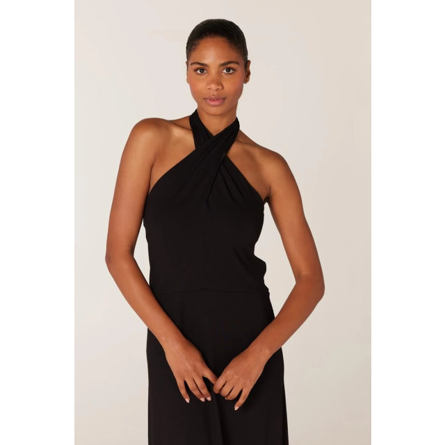 Jansen Amsterdam Fosco v546 jersey solid long dress black v546 large