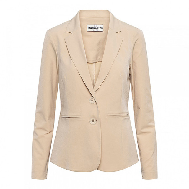 &Co Woman &co woen blazer phileine travel light sand Phileine travel - Light Sand large