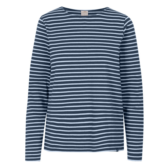 Trespass Dames karen yarn dyed stripe overhemd UTTP6059_navy large
