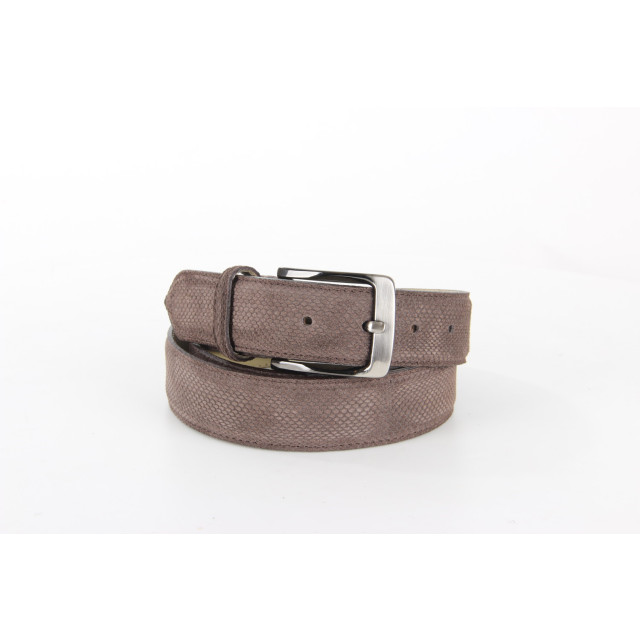 Rehab Belt grand suede grey/brown heren riemen Rehab Belt Grand Suede Grey/Brown large