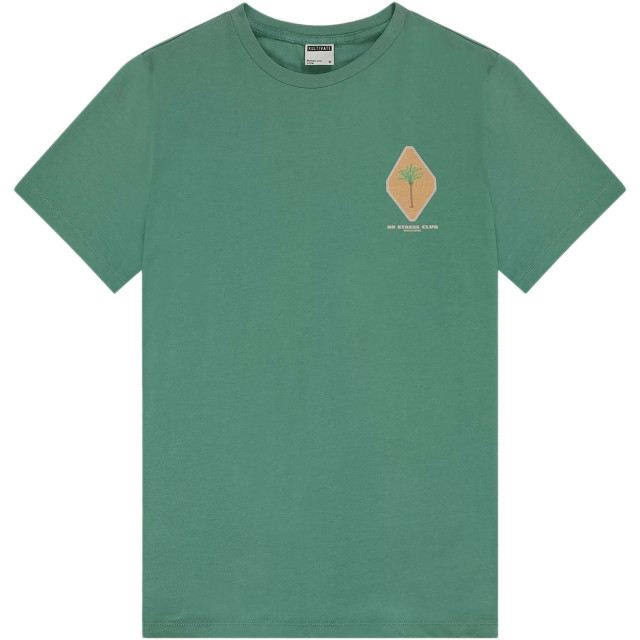 Kultivate T-shirt no stress deep sea green 2401020206-382 large