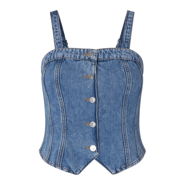 mbyM Denim corset top corsaria Blauwe denim corset top Corsaria  large