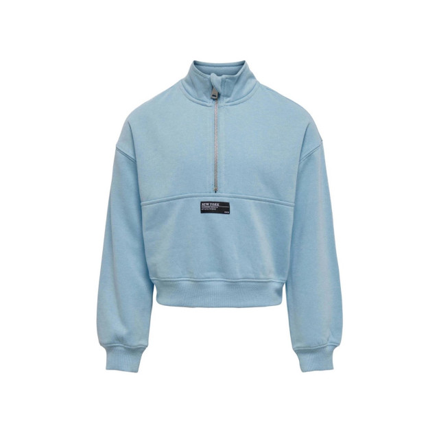 Only Kogmiami ls patch half zip swt licht 2209.31.0008 large