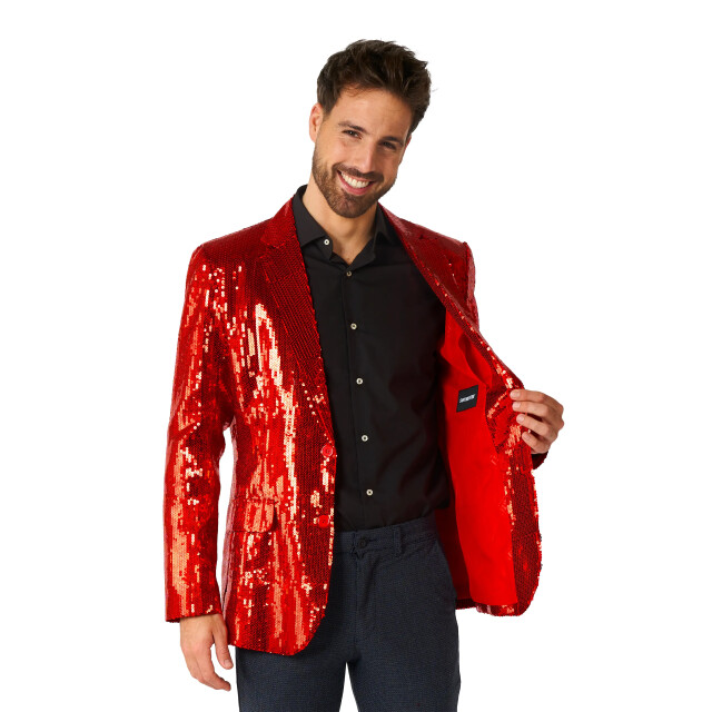 Suitmeister Sequins red OBMB-1004 large