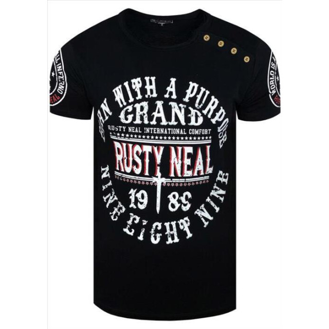 Rusty Neal heren t-shirt 15216 9767-15216 large