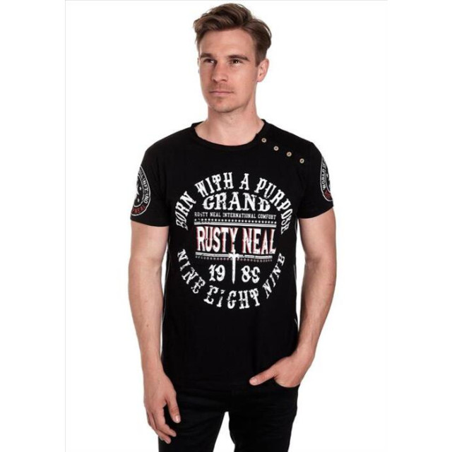 Rusty Neal heren t-shirt 15216 9767-15216 large