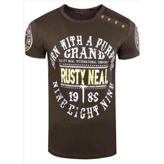 Rusty Neal heren t-shirt 15216 9766-15216 large