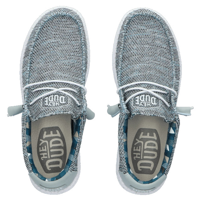 Hey Dude Wally sox ice grey 40019-1hn 40019-1HN large