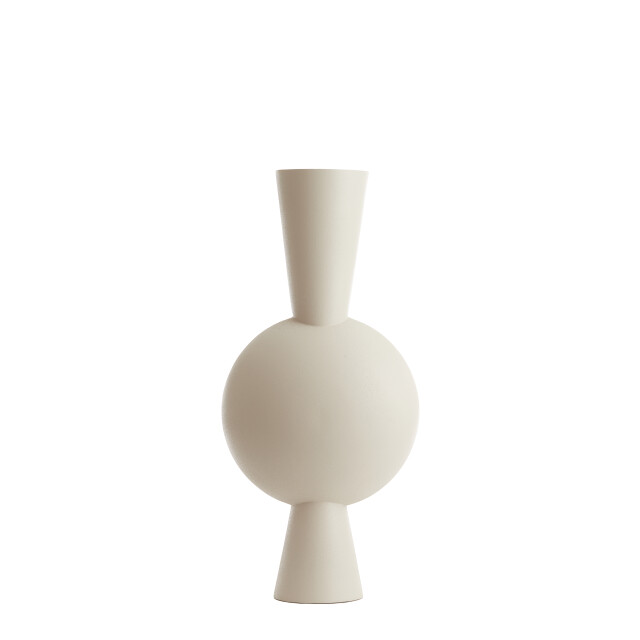 Light & Living vaas deco 37,5x22x81 cm kavandu crème 2883361 large